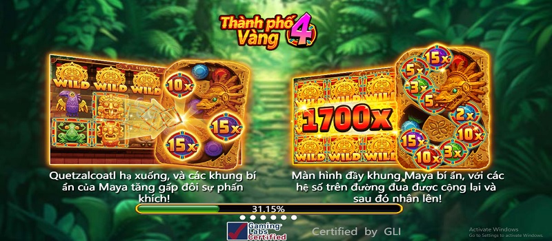 Giới thiệu thông tin về tựa slot game Thành Phố Vàng 4