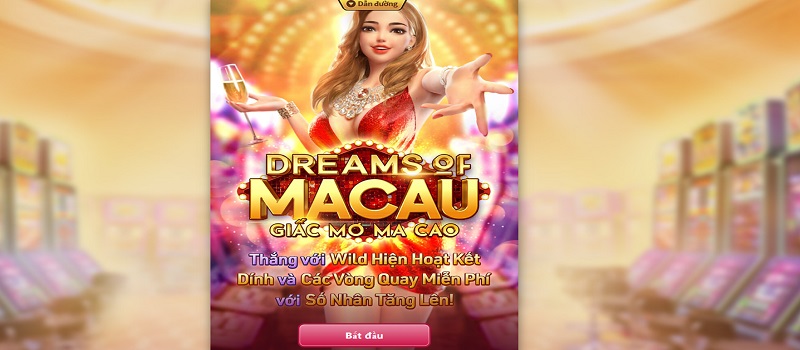 Hướng dẫn cách truy cập vào tựa slot game Giấc Mơ Macau