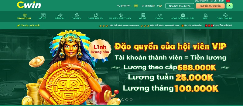 Truy cập vào nhà cái cá cược Cwin